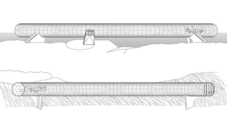 javier mugueta, mugueta arquitectos, escuela, arquitectura, sopelana, pamplona, alzados, universidad de navarra